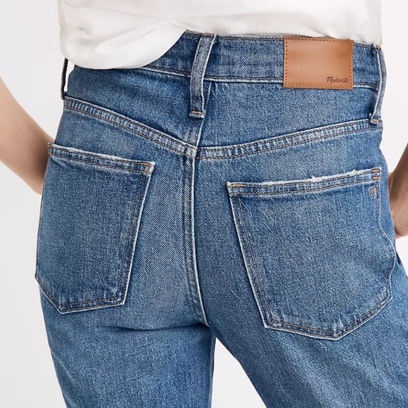 Madewell High-Rise Slim Boyjean in Lavern Wash - Picture 2 of 6